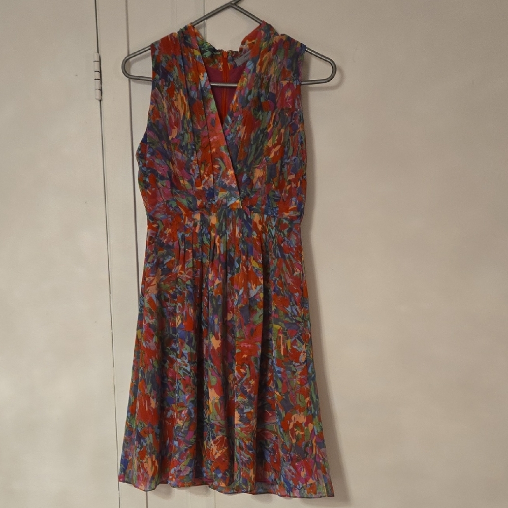 Marc New York Multicolor Abstract Midi Dress